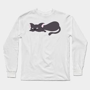 Cute cat pet moment Long Sleeve T-Shirt